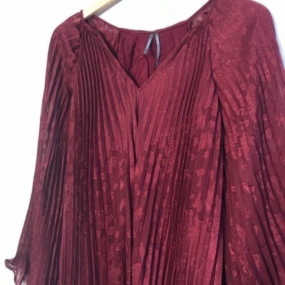 ANTHROPOLOGIE Toulon Pleated Dress - Picture 5 of 10